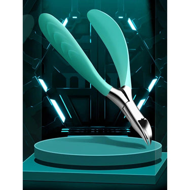 Toenail Clipper With Curved Stainless Steel Blade And Built-In Nail Catcher - Image 2