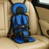 Travel Booster Seat with Secure Car Design and Cover - Image 1