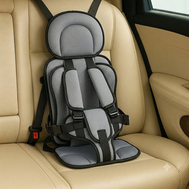 Travel Booster Seat with Secure Car Design and Cover - Image 10