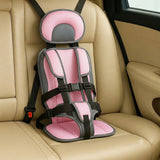 Travel Booster Seat with Secure Car Design and Cover - Image 6