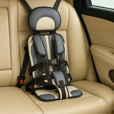 Travel Booster Seat with Secure Car Design and Cover - Image 7
