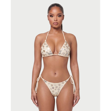 Triangle Bikini Set Adjustable Two Piece Tie-Side - Image 1