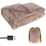Usb Heated Blanket Portable Fleece Throw - Image 4