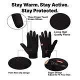 USB Heated Gloves Women Thermal Ladies Winter Snow Ski Cycling With Touchscreen Fingertips And Windproof Wrist Zipper - Image 7
