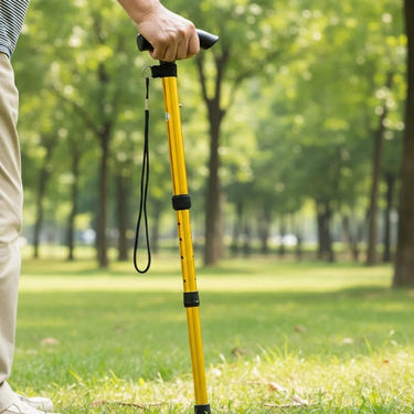 Walking Cane With Adjustable Height Featuring A Leichtes Aluminium Frame And Rutschfester Griff For Secure Support - Image 4