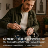 Walking Stick For Self Defense With Anti-Slip Grip And Instant Deployment - Image 9