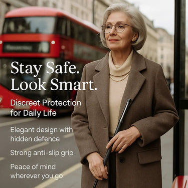 Walking Stick For Self Defense With Anti-Slip Grip And Instant Deployment - Image 13