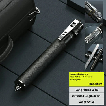 Walking Stick For Self Defense With Anti-Slip Grip And Instant Deployment - Image 7