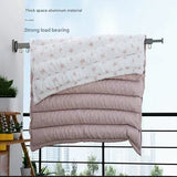 Wall Mounted Clothes Rack With Retractable 3-Tier Bar And Space-Saving Design For Drying Clothes Efficiently - Image 14