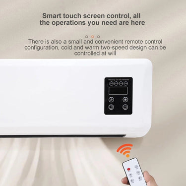 Wall Mounted Heater 2-In-1 Heated Clothes Airer And Room Heater With Remote Drying & Cooling - Image 7