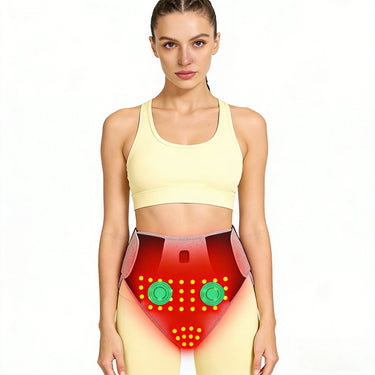 Wearable Menstrual Heating Pad Electric Abdominal Lower Back Wrap With Heat And Massage Modes - Image 1