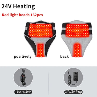 Wearable Menstrual Heating Pad Electric Abdominal Lower Back Wrap With Heat And Massage Modes - Image 13