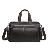 Weekender Travel Bag With Multiple Compartments And Detachable Shoulder Strap - Image 2