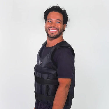 Weighted Exercise Vest with Adjustable Secure Fit and Oxford Cloth - Image 4