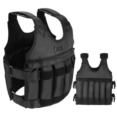 Weighted Exercise Vest with Adjustable Secure Fit and Oxford Cloth - Image 1