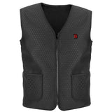 Women Heated Vest With Diamond Quilted Slim Fit And USB Rechargeable Design - Image 3
