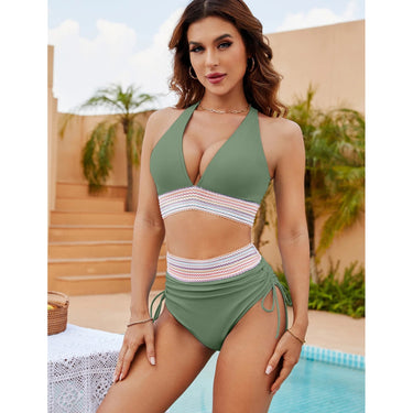 Women's Bikini Set Flattering Two Piece V-Neck - Image 8