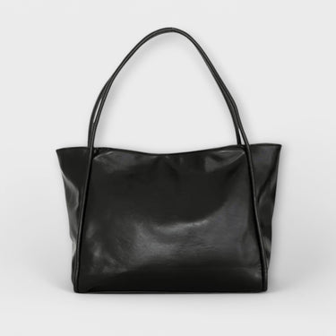 Women's Structured Handbag with Top Handle and Detachable Strap