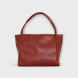 Women's Structured Handbag with Top Handle and Detachable Strap