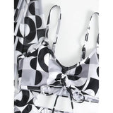 Women's Swimwear Adjustable Bikini Set Drawstring - Image 4