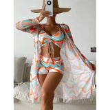 Women's Swimwear Adjustable Bikini Set Drawstring - Image 6