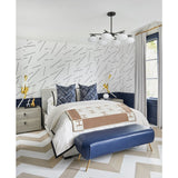 Wool Cashmere Blanket Checkered Woven Throw Letter - Image 8