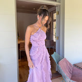 Emma Ruffle Pleated Maxi Dress 2