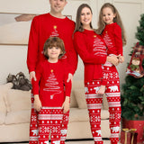 2024 Christmas Pajamas Baby Mother Kids Daughter Mommy Family Set Xmas Pjs Long Sleeve Sleepwear Matching Outfits 0
