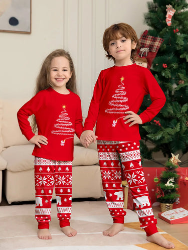 2024 Christmas Pajamas Baby Mother Kids Daughter Mommy Family Set Xmas Pjs Long Sleeve Sleepwear Matching Outfits 1