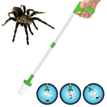 33-Inch Bug Catcher With Soft Bristle Mechanism For Humane Pest Control - Image 1