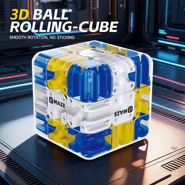 3D Ball Cube Maze Stress Relief Puzzle For Focus And Dexterity - Image 15