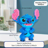 3D Building Puzzle Standing Stitch Figurine With 5600 Pieces - Image 5