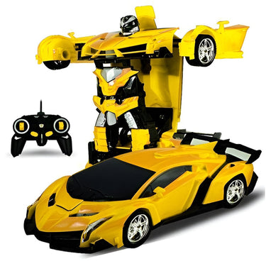 4 Channels Transformer Remote Control Car With 2 In 1 - Image 1