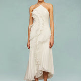 Emma Ruffle Pleated Maxi Dress 5