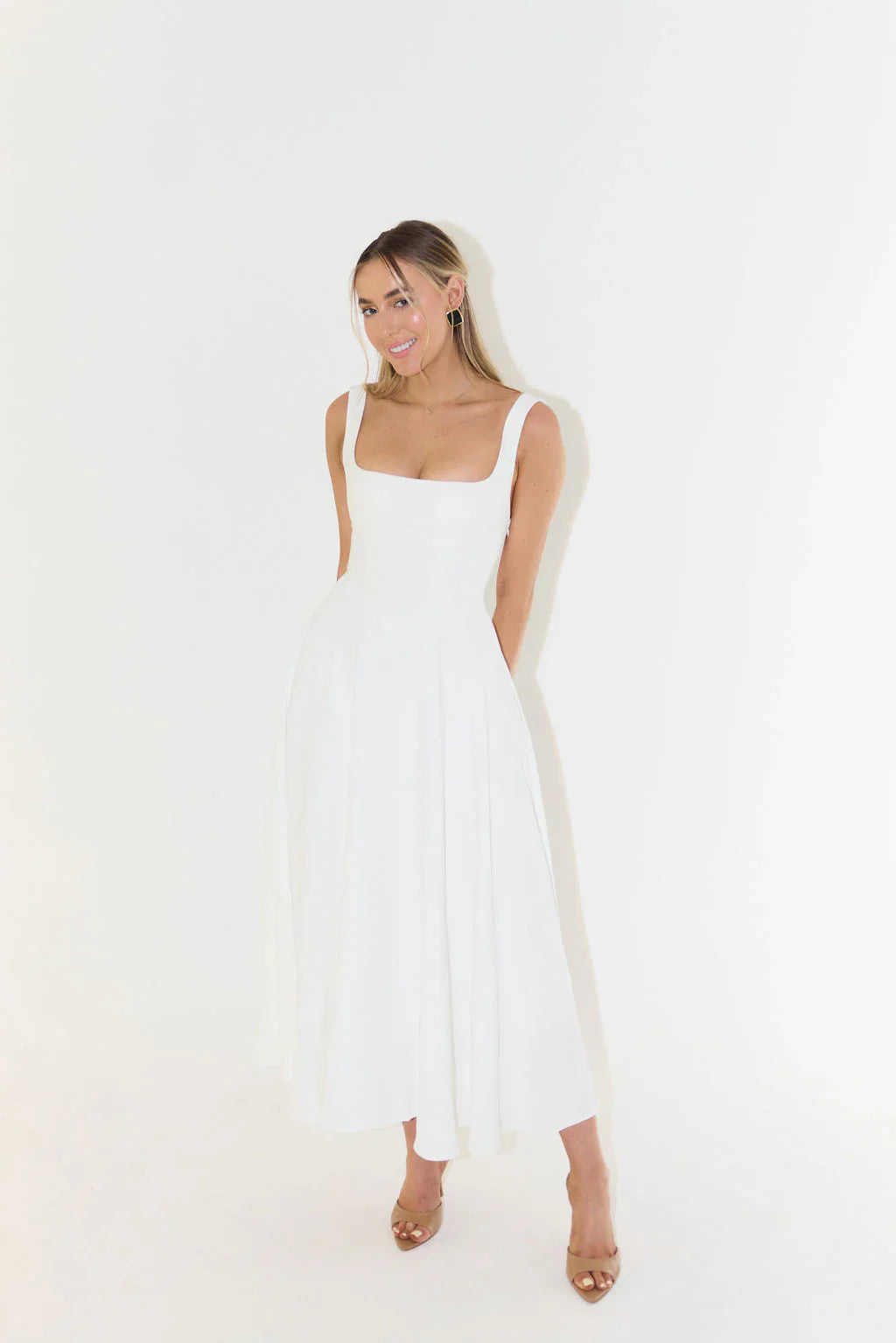 Celeste Charm Midi Dress