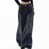 90s Vintage Washed Effect Baggy Boyfriend Jeans 1