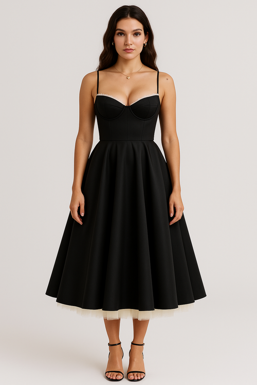 A-line Midi Dress 0