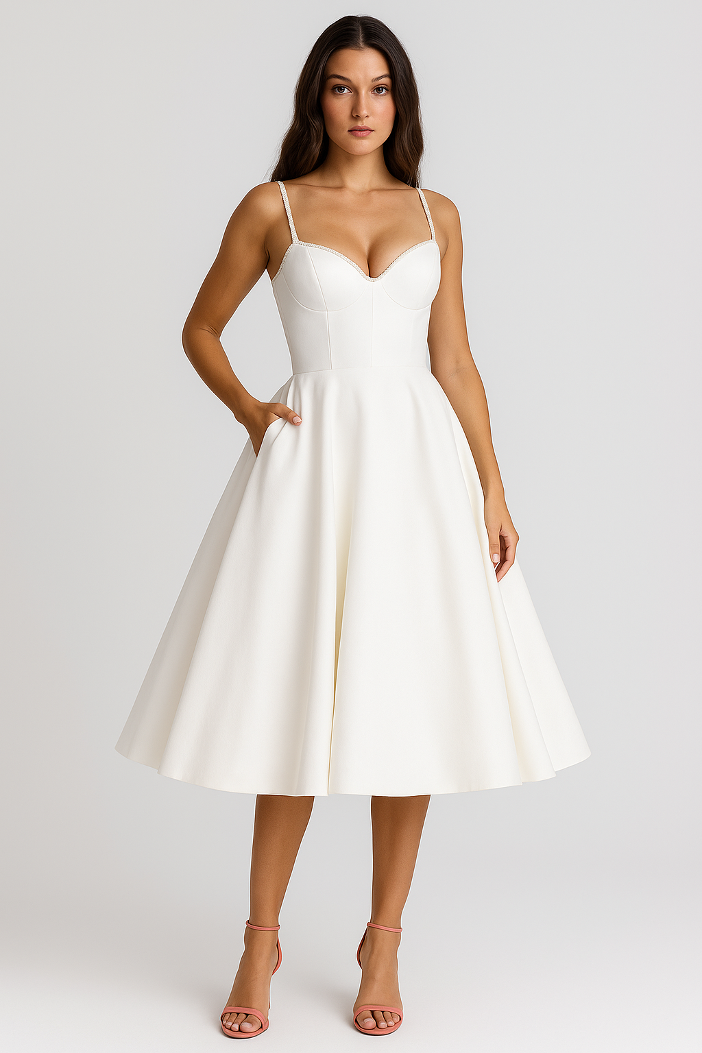 A-line Midi Dress 2