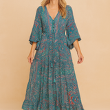Anna | Flowy Boho Dress with Long Sleeves 2