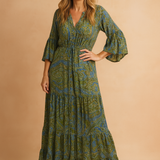 Anna | Flowy Boho Dress with Long Sleeves 4