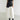 Asymmetric Patchwork Faux Leather Chiffon Pleated Maxi Skirt 0