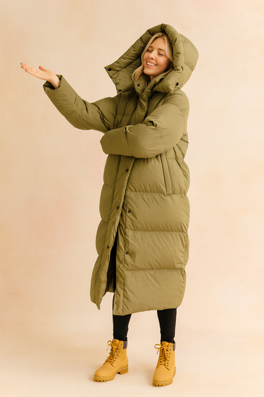 Audrey Long Quilted Winter Jacket – Stylish Warmth for Chilly Days 0