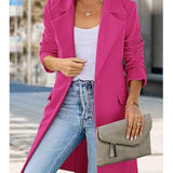 Autumn Trench Coat Women – Stylish Lapel Design for Chic Autumn Outings 1