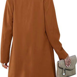 Autumn Trench Coat Women – Stylish Lapel Design for Chic Autumn Outings 8