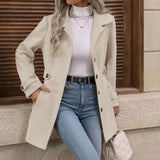 Autumn Wool Coat – Elegant Slim Fit Design for Versatile Styling 2