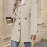 Autumn Wool Coat – Elegant Slim Fit Design for Versatile Styling 5