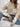Autumn and winter women's round neck contrasting flower jacquard loose casual woolen pullover top 2