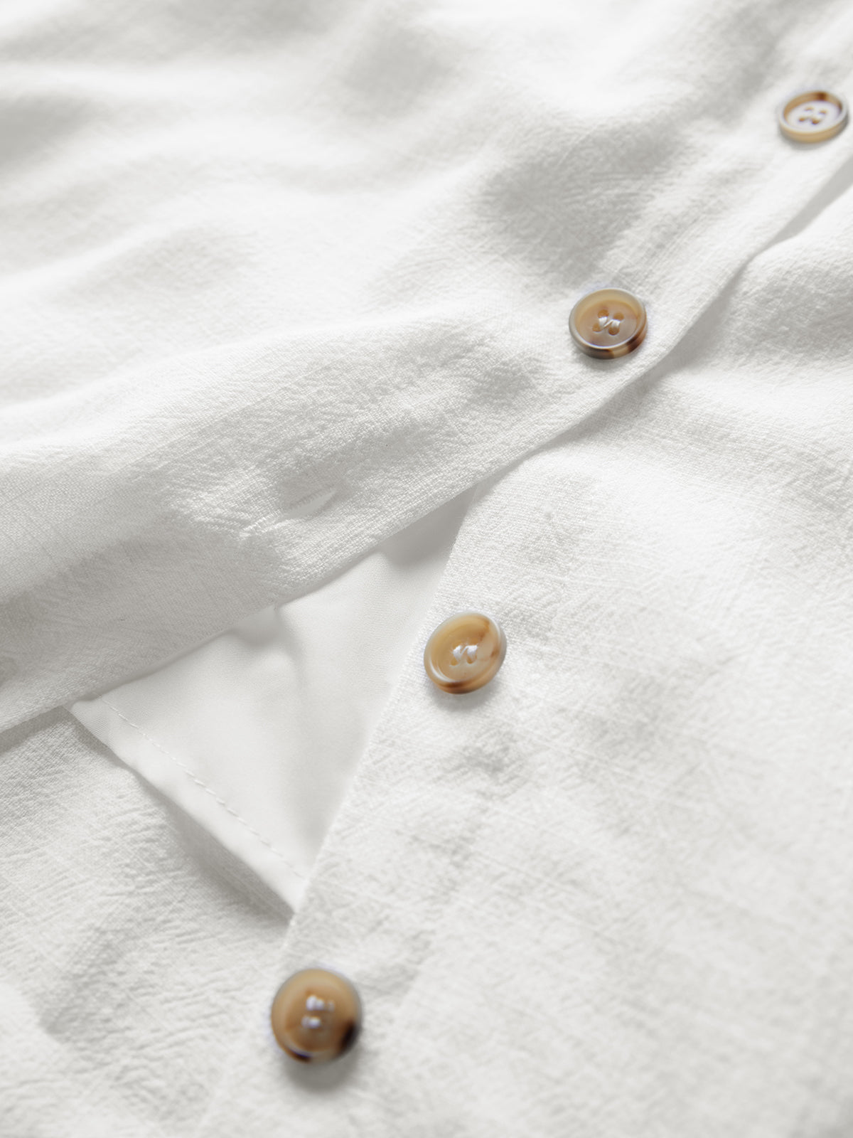Darling Linen Plain Mini Dress-4