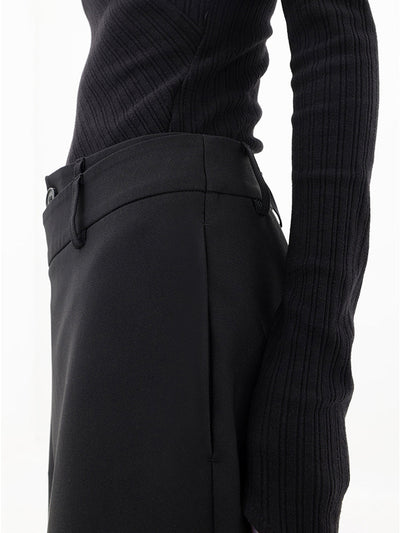 Asymmetrical Relaxed Fit Pants