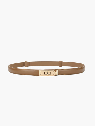Gold Twist Closure Waist Belt